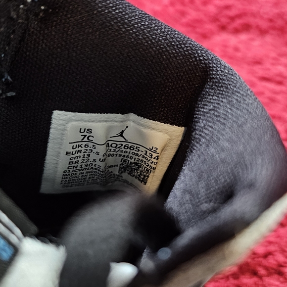 Nike Toddler Air Jordan 1 Retro High OG TD "Univeristy Blue" - Picture 3 of 7